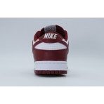 Nike Dunk Low Retro Ανδρικά Sneakers Μπορντό, Λευκά