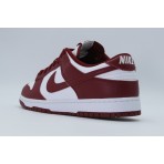 Nike Dunk Low Retro Ανδρικά Sneakers Μπορντό, Λευκά