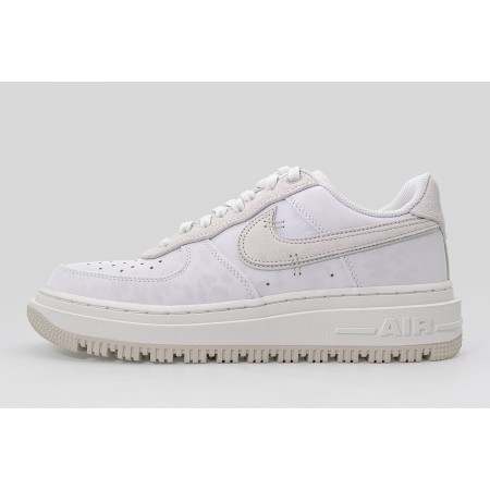 Nike Air Force 1 Luxe Ανδρικά Sneakers Λευκά, Εκρού