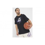Nike Nba Los Angeles Lakers Dri-Fit T-Shirt Ανδρικό (DH7091 010)