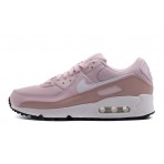 Nike Air Max 90 Γυναικεία Sneakers Ροζ, Λευκά