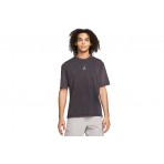 Jordan Dri-FIT Sport Ανδρικό Κοντομάνικο T-Shirt Ανθρακί