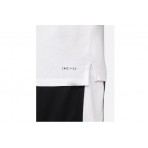 Jordan Dri-FIT Sport Ανδρικό Κοντομάνικο T-Shirt Λευκό