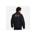 Jordan Flight Heritage Reversible Ανδρικό Ελαφρύ Μπουφάν Μαύρο