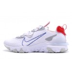 Nike React Vision Ανδρικά Sneakers Λευκά, Κόκκινα, Μπλε, Γκρι