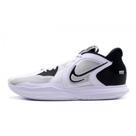 Nike Kyrie Low 5 Unisex Μπασκετικά Παπούτσια Λευκά, Γκρι, Μαύρα
