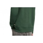 Dickies Oakport Ανδρική Μακρυμάνικη Μπλούζα με Λαιμόκοψη Κυπαρισσί