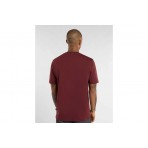 Dickies Mapleton Ανδρικό Κοντομάνικο T-Shirt Μπορντό