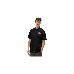 Dickies Πουκάμισο Κοντομάνικο Ανδρικό (DK0A4XRRBLK1)