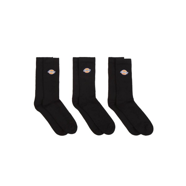 Dickies Valley Grove Sock Κάλτσες Ψηλές 3-Τεμάχια (DK0A4Y9OBLK1)