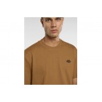 Dickies Summerdale Ανδρικό Κοντομάνικο T-Shirt Καφέ