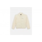Dickies Mount Hope Fleece Ανδρικό Sherpa Μπουφάν Λευκό