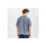 Dickies Enterprise Ανδρικό Κοντομάνικο T-Shirt Γκρι Σκούρο