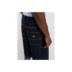 Dickies Madison Vintage Ανδρική Βερμούδα Τζιν Μπλε Σκούρο