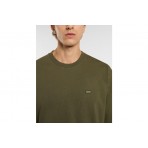 Dickies Clancy Heavyweight Ανδρικό Κοντομάνικο T-Shirt Χακί