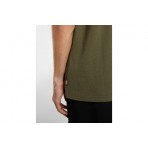Dickies Clancy Heavyweight Ανδρικό Κοντομάνικο T-Shirt Χακί