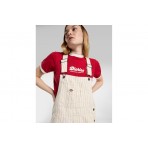 Dickies Bib Egret Τζιν Σαλοπέτα Γυναικεία (DK0A4Z6HC481)