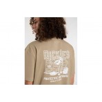 Dickies Bricklane Ανδρικό Κοντομάνικο T-Shirt Μπεζ