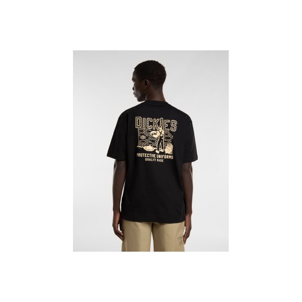 Dickies Bricklane Ss T-Shirt Ανδρικό (DK0A4Z8RBLK1)