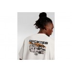 Dickies Landscape Ανδρικό Κοντομάνικο T-Shirt Εκρού