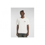 Dickies Wood Logo Ανδρικό Κοντομάνικο T-Shirt Εκρού