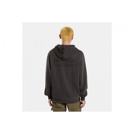 Dickies Christiana Garment Dye Ανδρικό Φούτερ με Κουκούλα Ανθρακί
