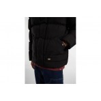 Dickies Eagleville Hooded Ανδρικό Μπουφάν Puffer με Κουκούλα Μαύρο
