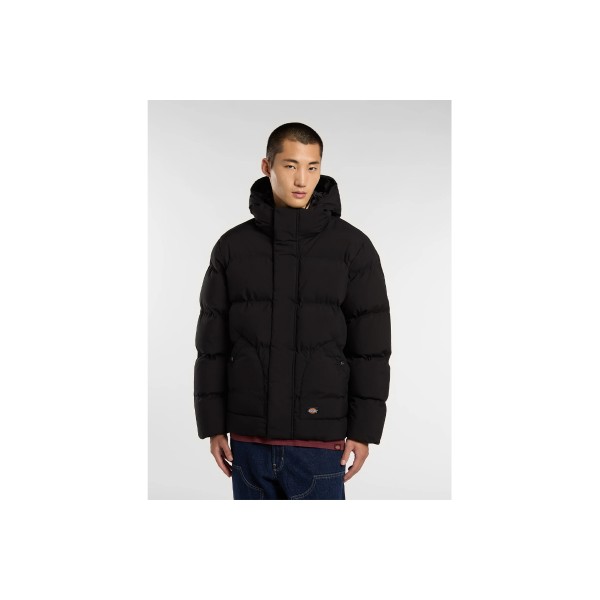 Dickies Eagleville Hooded Μπουφάν Puffer Ανδρικό (DK0A87OHBLK1)