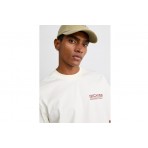 Dickies Bolivar Ανδρικό Κοντομάνικο T-Shirt Εκρού