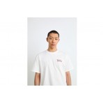 Dickies Donut House Ανδρικό Κοντομάνικο T-Shirt Λευκό