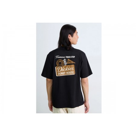 Dickies Donut House Ανδρικό Κοντομάνικο T-Shirt Μαύρο