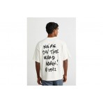 Dickies Sneedville Ανδρικό Κοντομάνικο T-Shirt Εκρού