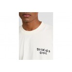 Dickies Sneedville Ανδρικό Κοντομάνικο T-Shirt Εκρού