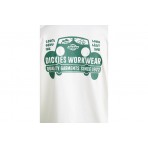 Dickies Gordonsville Ανδρικό Κοντομάνικο T-Shirt Εκρού