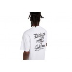 Dickies Diner Ανδρικό Κοντομάνικο T-Shirt Λευκό, Μαύρο