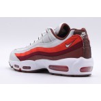 Nike Air Max 95 Ανδρικά Sneakers Λευκά, Κόκκινα, Μπορντό