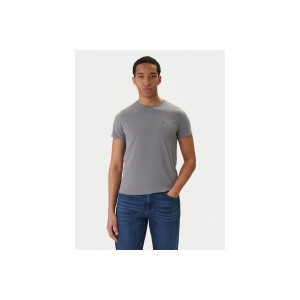 Tommy Jeans Flag Extra Slim Jersey T-Shirt Ανδρικό (DM0DM04411 PTL)