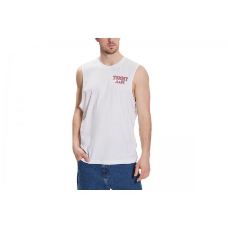 Tommy Jeans Tjm Rlxd Tj Basketball Tank Μπλούζα Αμάνικη Ανδρική 