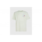 Tommy Jeans Tjm Rlx Pop Flag Tee T-Shirt Ανδρικό (DM0DM16828 YBR)
