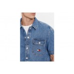 Tommy Jeans Denim Ss Overshirt Πουκάμισο Κοντομάνικο Ανδρικό (DM0DM18957 1A4)