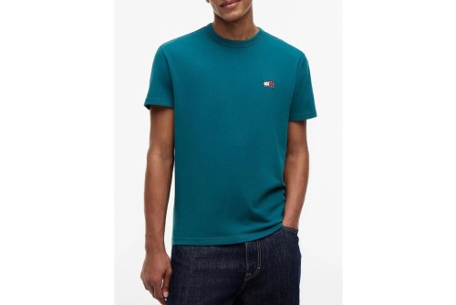 Tommy Jeans Badge T-Shirt Ανδρικό (DM0DM20322 L8J)