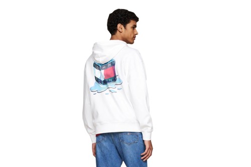 Tommy Jeans Rlx Novelty Graphic Hoodie Ανδρικό (DM0DM20500 YBR)