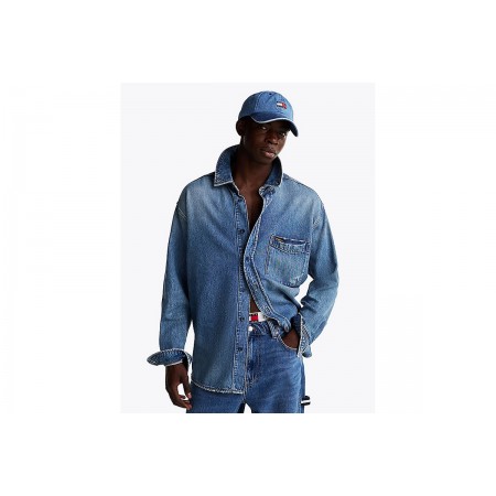 Tommy Jeans Relaxed Shirt Ai6037 Πουκάμισο Μακρυμάνικο Ανδρικό 
