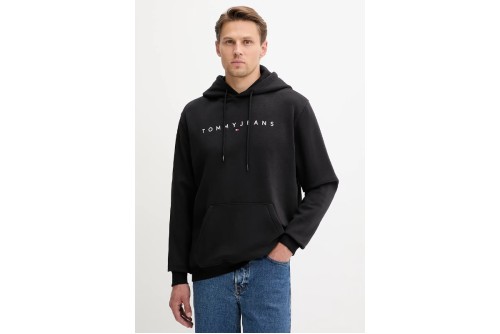 Tommy Jeans Linear Logo Embroidery Hoodie Ανδρικό (DM0DM20746 BDS)