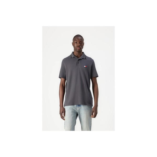 Tommy Jeans Reg Branded Neck Polo Ανδρικό (DM0DM20917 PT2)