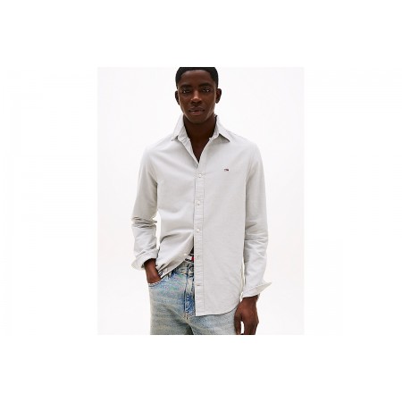 Tommy Jeans Ανδρικό Oxford Μακρυμάνικο Πουκάμισο 