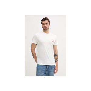 Tommy Jeans Pop Color Flag Slim Fit T-Shirt Ανδρικό (DM0DM21577 YBL)