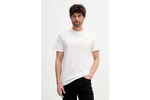 Tommy Jeans Linear Logo Slim Fit T-Shirt Ανδρικό (DM0DM21780 YBL)
