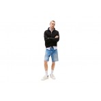 Tommy Jeans Waffle Qrtr Zip Relaxed Fit Μπλούζα Με Φερμουάρ Ανδρική (DM0DM21880 BDS)