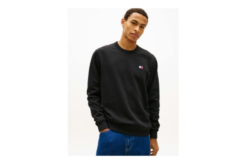 Tommy Jeans Badge Μπλούζα Με Λαιμόκοψη Ανδρική (DM0DM21921 BDS)